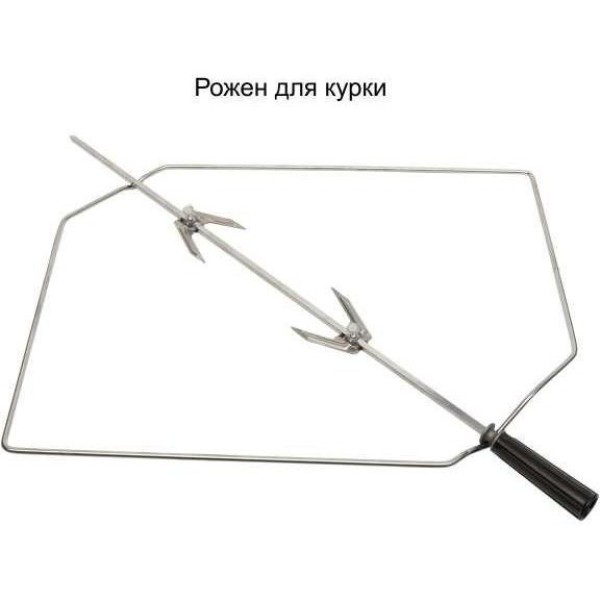 Духовка газова Ventolux LAS VEGAS 6 TC ESG R (BK)
