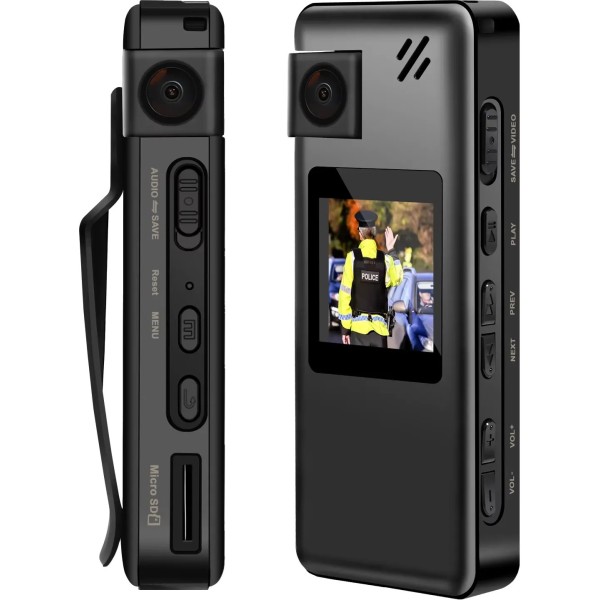 Боді-камера Vandlion A32 Digital Mini Full HD Camera Black