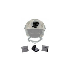 AIRON ProCam 8 Tactical Helm Kit Black (4822356754510)