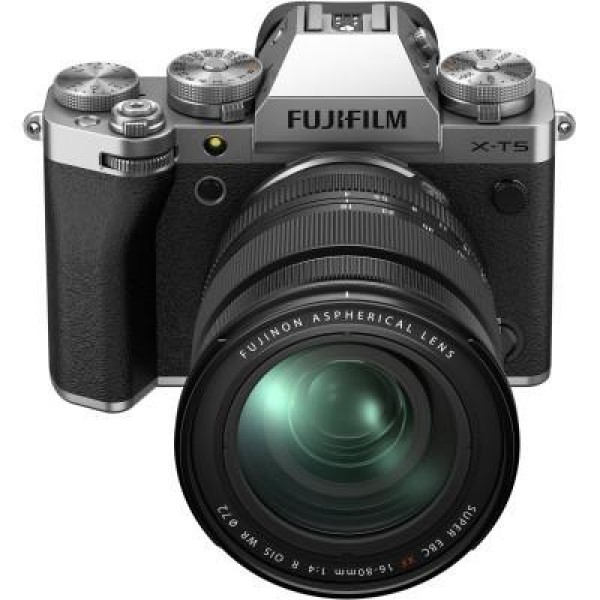 бездзеркальний фотоапарат Fujifilm X-T5 kit 16-80mm silver (16782662)