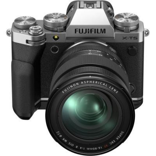 бездзеркальний фотоапарат Fujifilm X-T5 kit 16-80mm silver (16782662)
