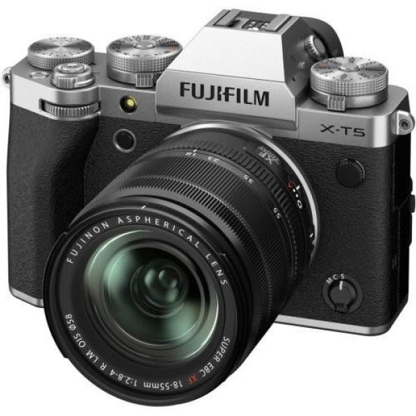 бездзеркальний фотоапарат Fujifilm X-T5 kit 18-55mm silver (16783111)