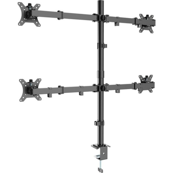 Настольная стойка Gembird MA-D4-01 Black