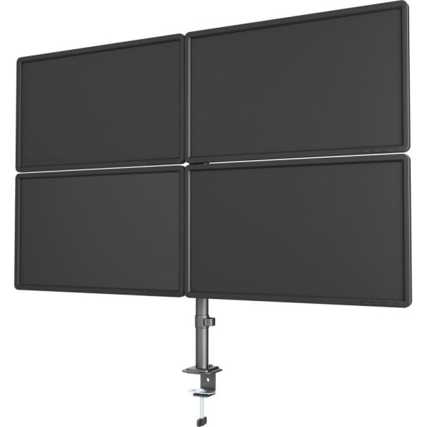 Настольная стойка Gembird MA-D4-01 Black