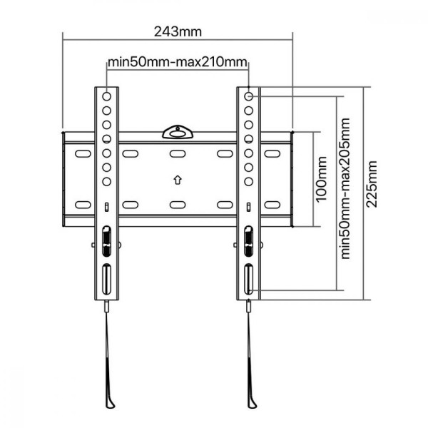 кронштейни Satelit 19-49FIX200