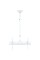 Стельове кріплення Sector CM-0604T White
