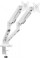 Настільна стійка OfficePro MA442W White
