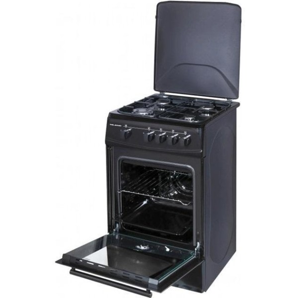 Газова плита MILANO ML55 G1/01 чорна