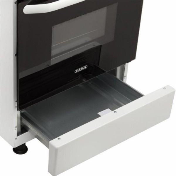 Комбінована плита Eleyus TEKNA 6007 CF WH