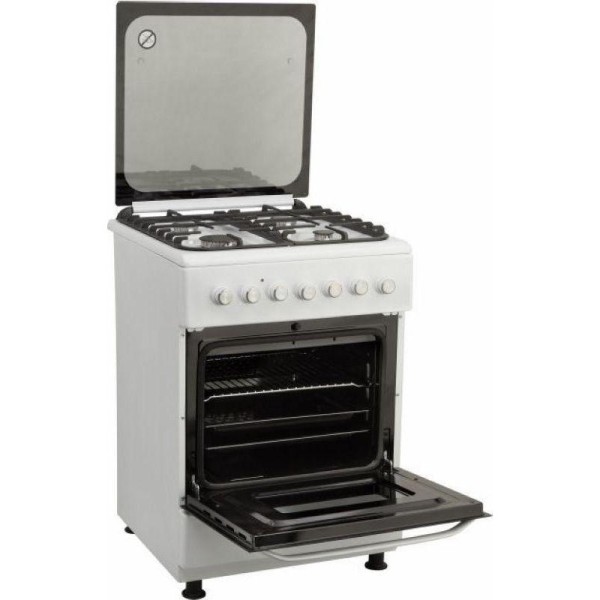 Комбінована плита Eleyus TEKNA 6007 CF WH
