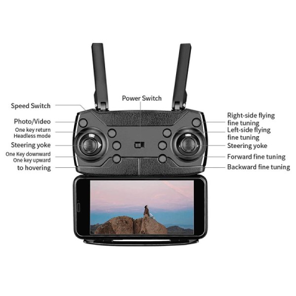 Квадрокоптер Eachine E88 Pro Black