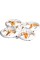 Міні-дрон JJRC H122 Neon Drone With Obstacle Avoidance White