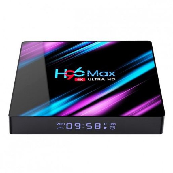 Стаціонарний медіаплеєр H96 Max 4/64GB