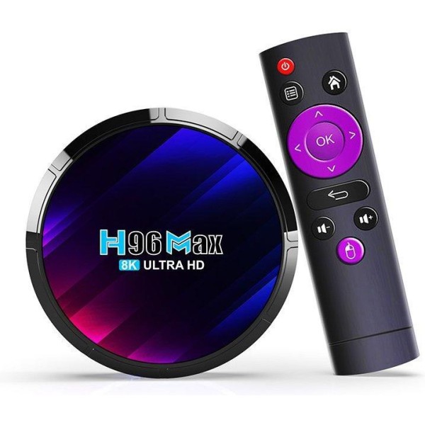 Стаціонарний медіаплеєр H96 Max RK3528 4/32GB