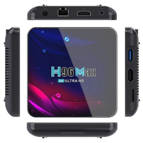 Стаціонарний медіаплеєр H96 Max V11 4/64GB