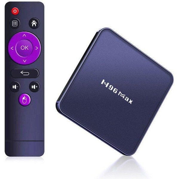 Стаціонарний медіаплеєр H96 Max V12 4/64GB