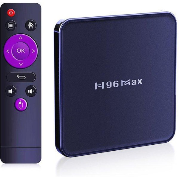 Стаціонарний медіаплеєр H96 Max V12 4/64GB