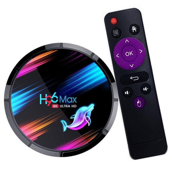 Стаціонарний медіаплеєр H96 Max X3 4/32GB