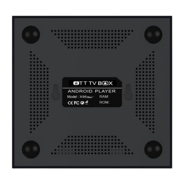 Стаціонарний медіаплеєр X96 MAX+ 4/64GB