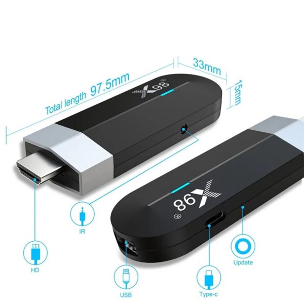 Smart-stick медіаплеєр X98 S500 4/32GB