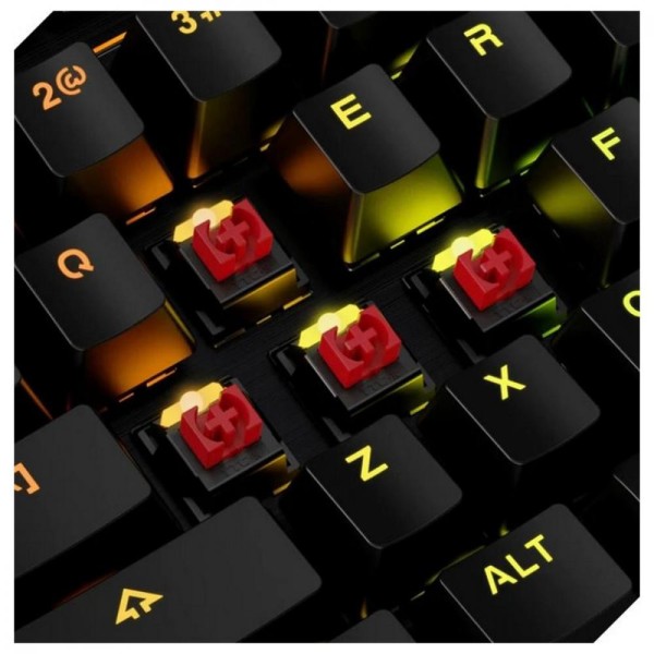 Клавіатура HyperX Alloy MKW100 USB Black RU (4P5E1AX)