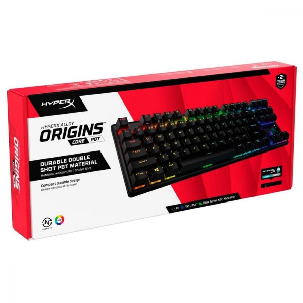 Клавіатура HyperX Alloy Origins Core PBT HX Aqua (639N9AA)