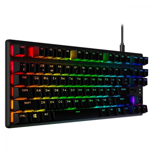 Клавіатура HyperX Alloy Origins Core PBT HX Aqua (639N9AA)