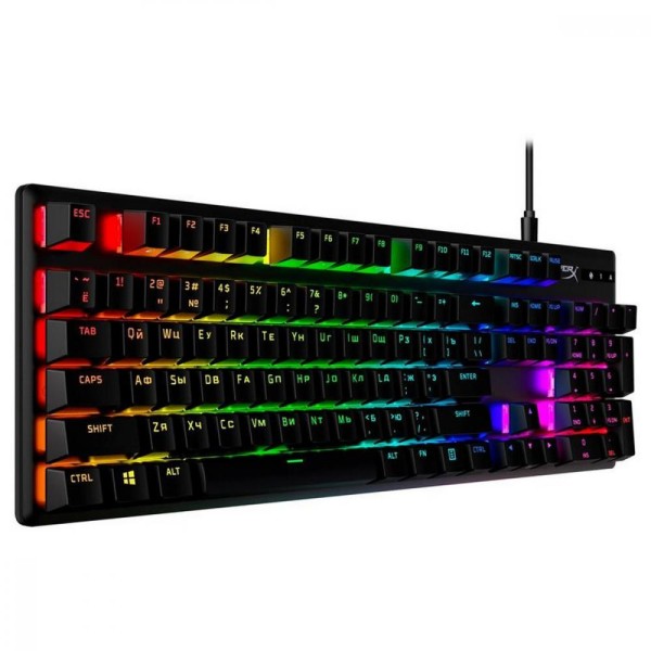 Клавіатура HyperX Alloy Origins PBT RGB Mechnical Red (639N3AA)