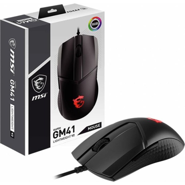 Миша MSI Clutch GM41 Lightweight V2 (S12-0400D20-C54)
