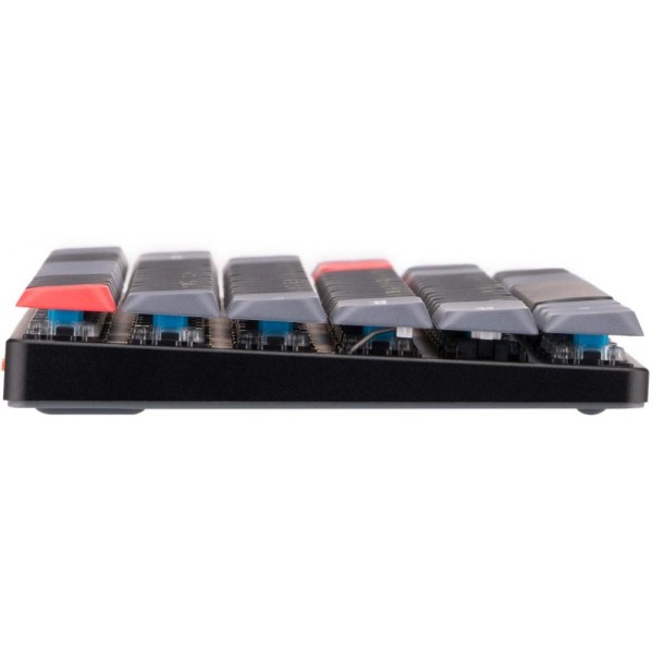 Клавіатура Keychron K3 PRO Gateron Brown BT/USB LowProfile QMK UA RGB Black (K3PB3_KEYCHRON)