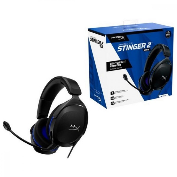 Навушники з мікрофоном HyperX Cloud Stinger 2 Core PS5 Black (6H9B6AA)