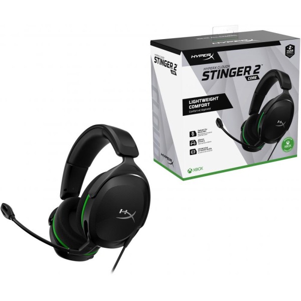 Навушники з мікрофоном HyperX Cloud Stinger 2 Core Xbox Black (6H9B8AA)