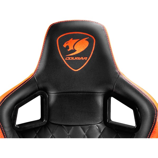 Комп'ютерне крісло для геймера Cougar Armor S black/orange