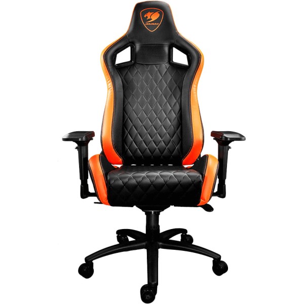 Комп'ютерне крісло для геймера Cougar Armor S black/orange
