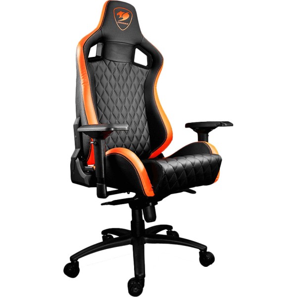 Комп'ютерне крісло для геймера Cougar Armor S black/orange