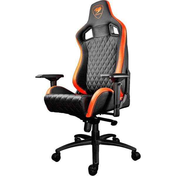 Комп'ютерне крісло для геймера Cougar Armor S black/orange