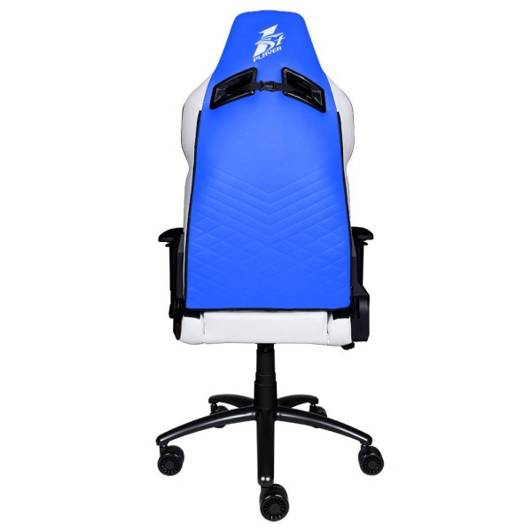 Комп'ютерне крісло для геймера 1STPLAYER DK2 blue/white