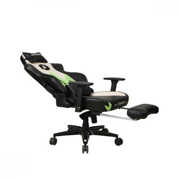 Комп'ютерне крісло для геймера 1STPLAYER Duke Black/White/Green