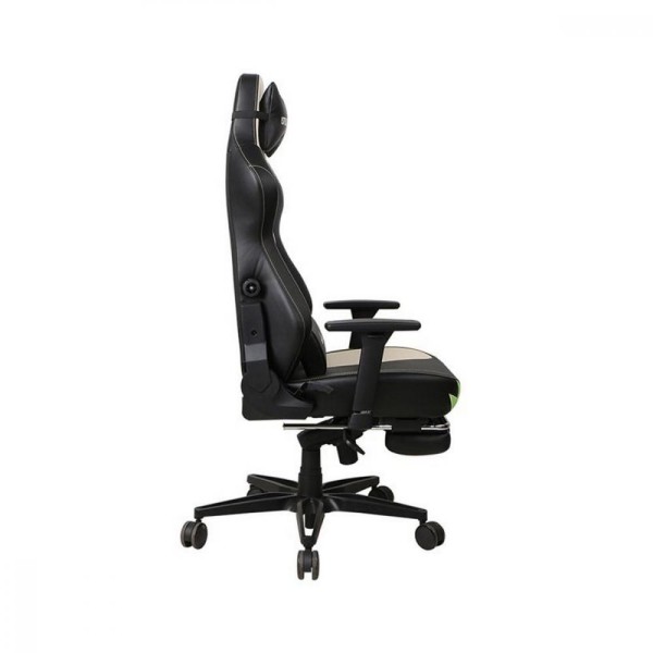 Комп'ютерне крісло для геймера 1STPLAYER Duke Black/White/Green