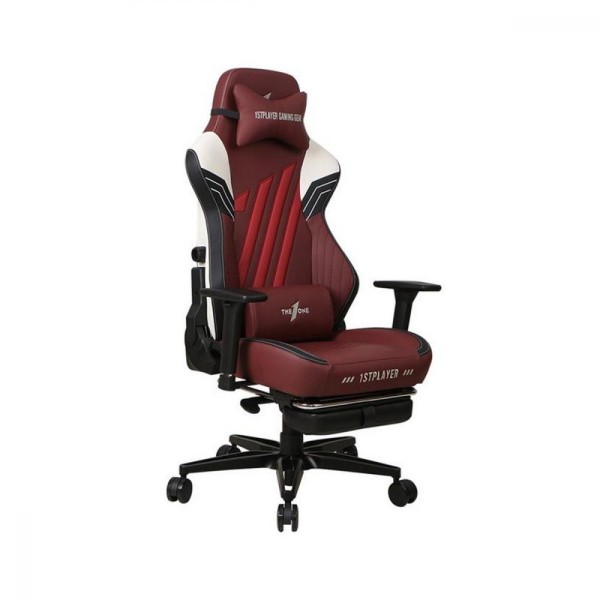 Комп'ютерне крісло для геймера 1STPLAYER Duke Black/White/Red