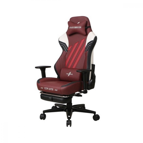 Комп'ютерне крісло для геймера 1STPLAYER Duke Black/White/Red