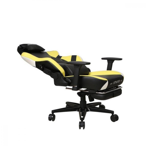 Комп'ютерне крісло для геймера 1STPLAYER Duke Black/White/Yellow
