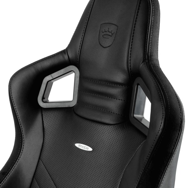 Комп'ютерне крісло для геймера Noblechairs Epic PU leather black (NBL-PU-BLA-002)