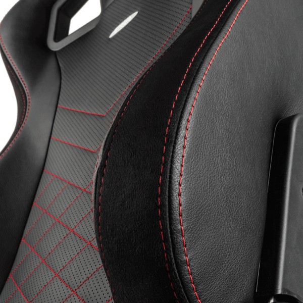 Комп'ютерне крісло для геймера Noblechairs Epic PU leather black/red (NBL-PU-RED-002)