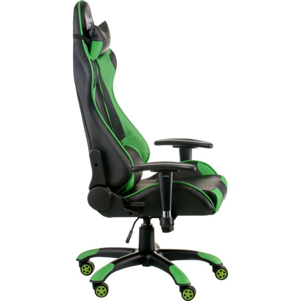 Комп'ютерне крісло для геймера Special4You ExtremeRace black/green (E5623)