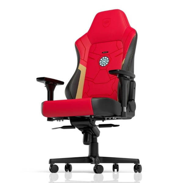 Комп'ютерне крісло для геймера Noblechairs Hero Iron Man Edition (NBL-HRO-PU-IME)