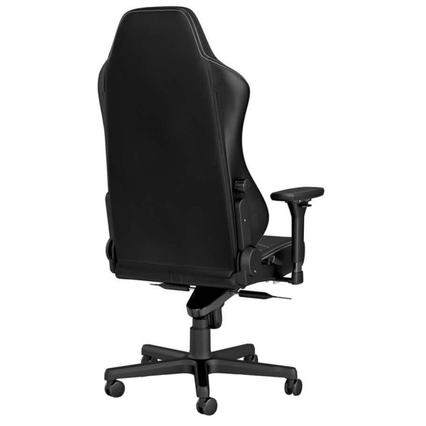 Комп'ютерне крісло для геймера Noblechairs Hero PU leather black/platinum white (NBL-HRO-PU-BPW)