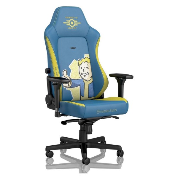 Комп'ютерне крісло для геймера Noblechairs Hero Series Fallout Vault Tec Edition (NBL-HRO-PU-FVT)