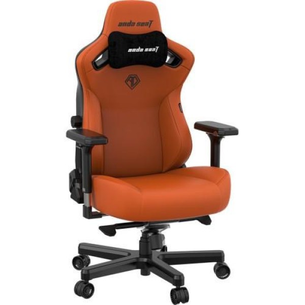Комп'ютерне крісло для геймера Anda Seat Kaiser 3 L Orange (AD12YDC-L-01-O-PV/C)