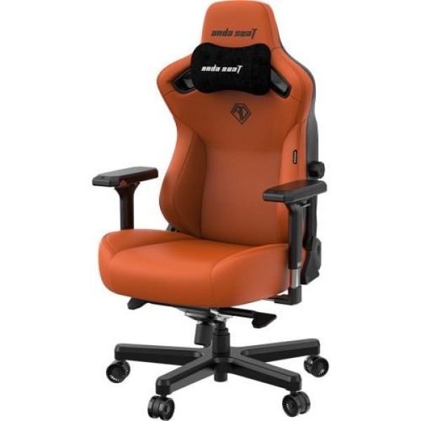 Комп'ютерне крісло для геймера Anda Seat Kaiser 3 L Orange (AD12YDC-L-01-O-PV/C)